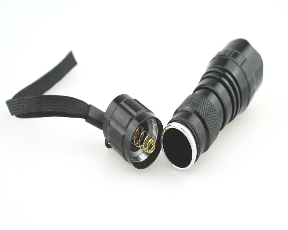 Фонарик со светодиодной УФ лампой 10000 нм (1xCR12 3A/1x16340)|uv led flashlight|led flashlightled uv flashlight |