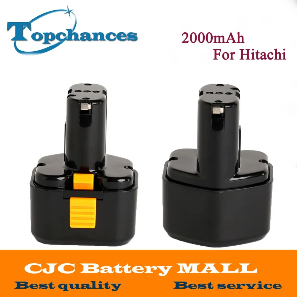 2X High Quality 9 6V 2000mAh Ni CD Rechargeable font b Power b font font b