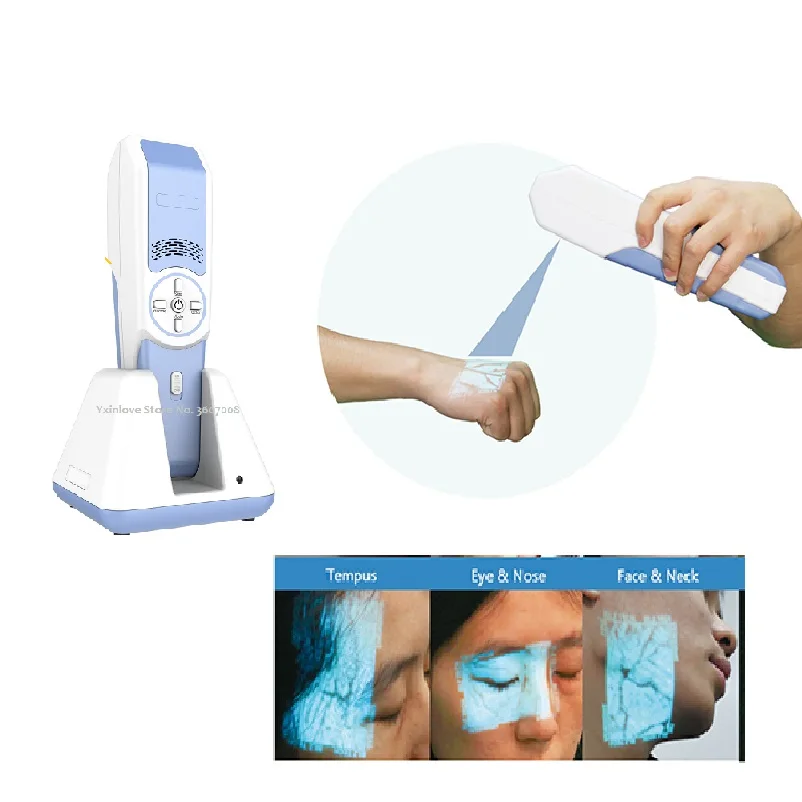 

Portable handheld Vein Viewer/ Vein Finder for pediatrics, fat patients, edema patients etc viewing depth smallest vein