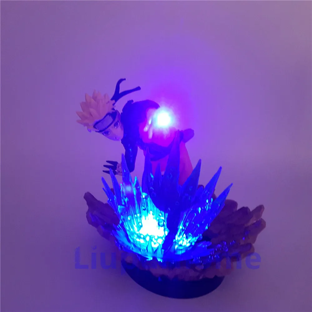 Светодиодные фигурки Наруто удзумаки luminaria из аниме сделай сам дисплей