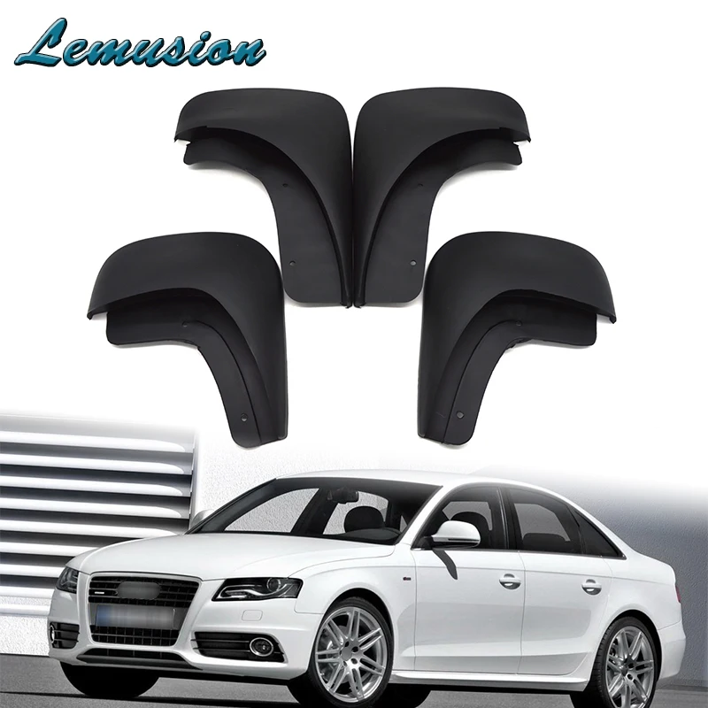 1 комплект автомобильные передние и задние брызговики для Audi A4 B7 2005 2006 2007 2008