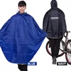 QIAN Men/Women Impermeable Raincoat Electromobile/Bicycle Hooded Rain Poncho Thick Visable Transparent Hood Rain Gear Rain Coat ► Photo 3/6