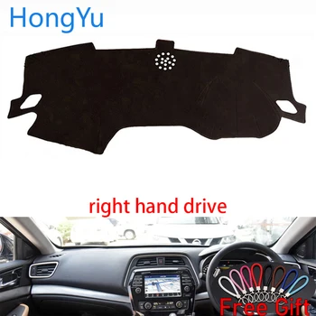 

Auto Car Dashboard Cover Dash Mat Board Pad Carpet Dashmat Interior Mats for Nissan CIMA 2016 Right Hand Drive Accessories
