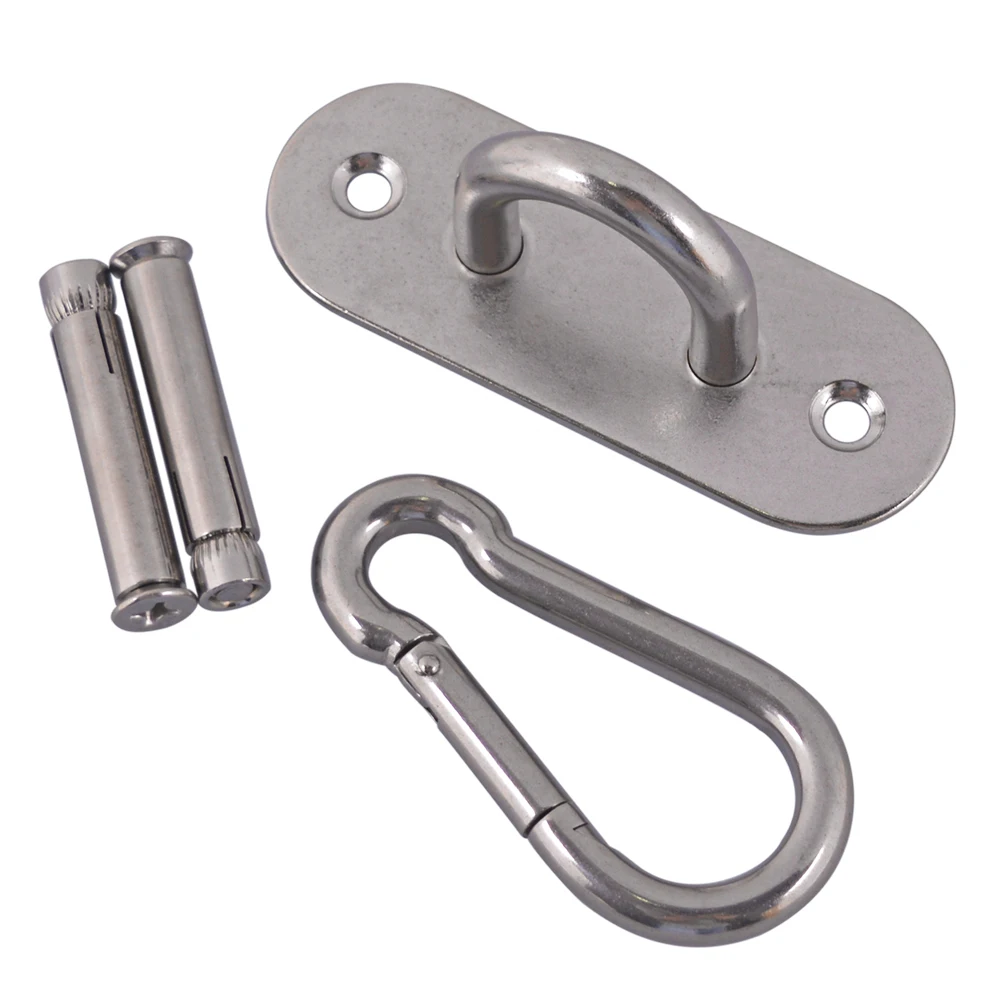 Style4M9U-ShapedHook Маскировочная сеть солнце аксессуары для парусного спорта сверхмощное оборудование Наборы 304 Нержавеющая сталь - Цвет: Style4M9U-ShapedHook