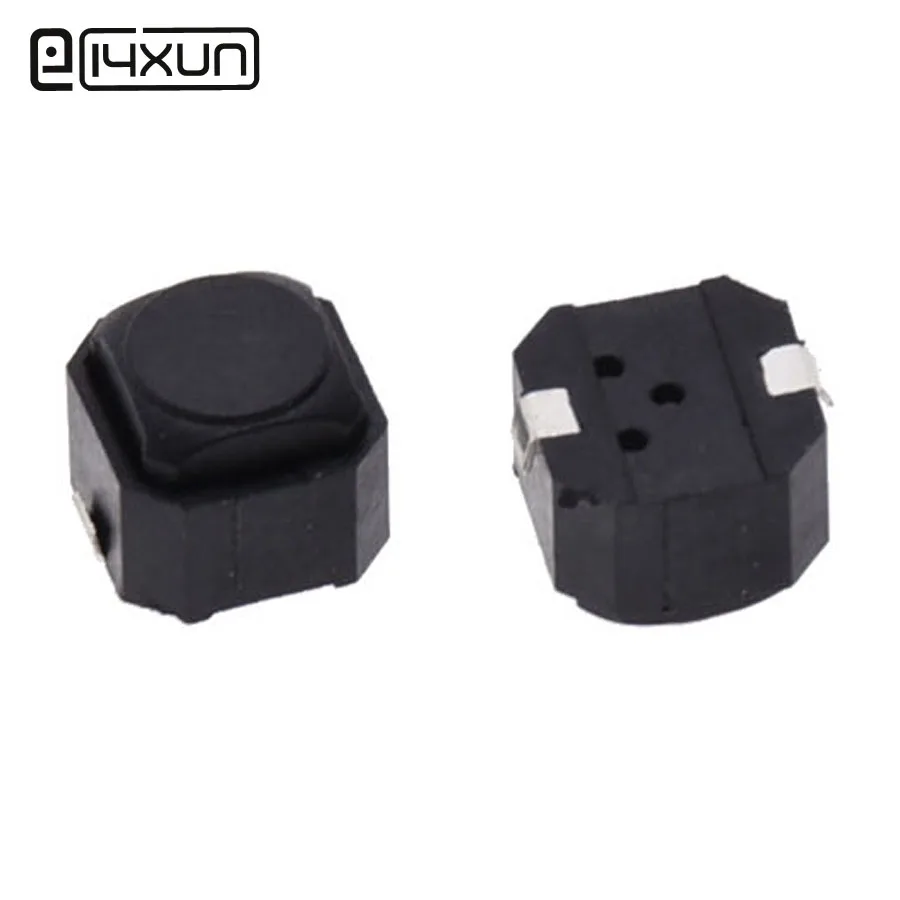 

10pcs 6*6*4.3mm SMD Tactile Tact Push Button Switch 6x6x4.3mm Silent Micro Silicone Switch