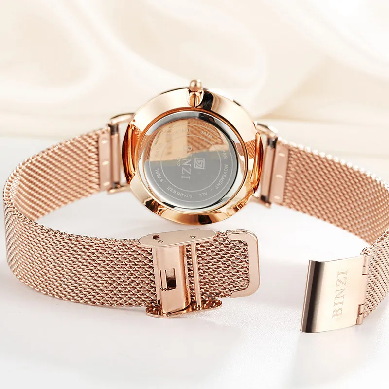 Montre femme 2018 часы с ремешком из нержавеющей стали женские наручные Топ бренд