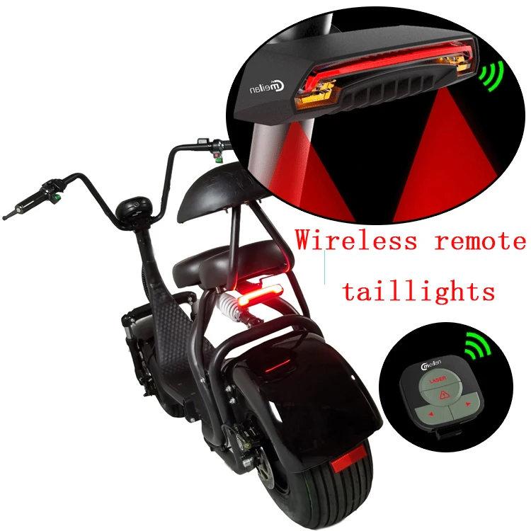 

Electric Scooter Lights Electric scooter accessories automatic remote control taillights