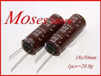 

450v 150uf 100% Original new NCC KXJ Electrolytic Capacitor Capacitance Radial 18x50mm (50pcs)