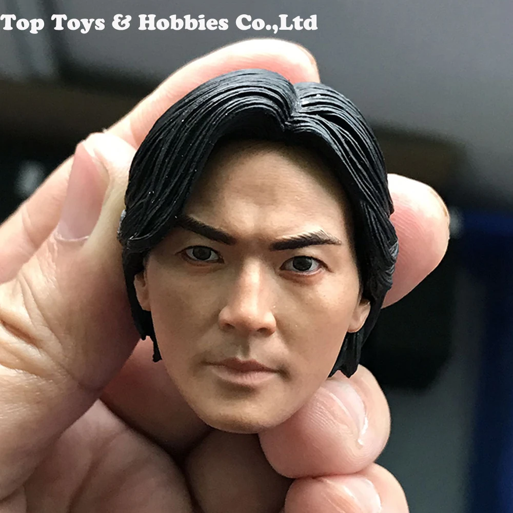 1/6 весы кинозвезда голова молодость и опасности Ekin Cheng головка с заклепками по