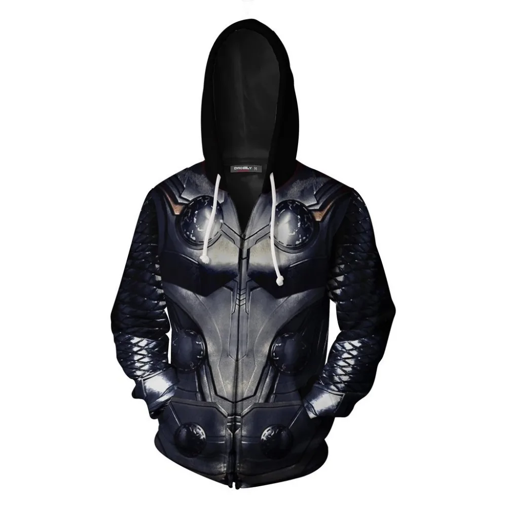3D Print Thor Avengers Endgame Cosplay Costumes Sweatshirt Hoodie Coat Jacket Cosplay Costume Men Woman Top New