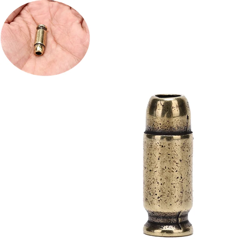 

Wholesale Brass Knife Beads Shield Umbrella Rope EDC Lanyard Cross Bead hot sale 1Pc