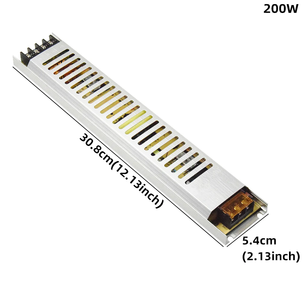 AIFENG импульсный источник питания переменного тока 175-265 в постоянный ток 12 в 24 в 60 Вт 100 Вт 150 Вт 200 Вт 300 Вт Светодиодный драйвер питания адаптер CCTV СВЕТОДИОДНАЯ лента - Цвет: 200W