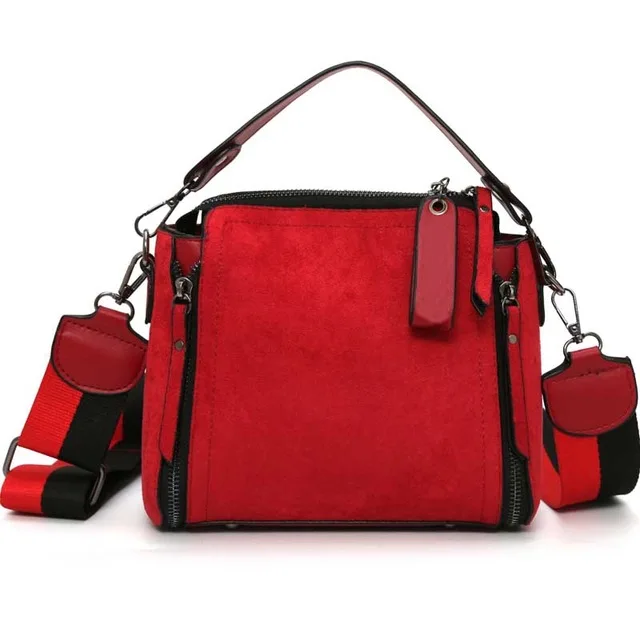 Женские кожаные сумки-мессенджеры, высокое качество, на плечо, винтажная сумка, женская сумка-тоут, сумка через плечо, женская сумка - Цвет: red