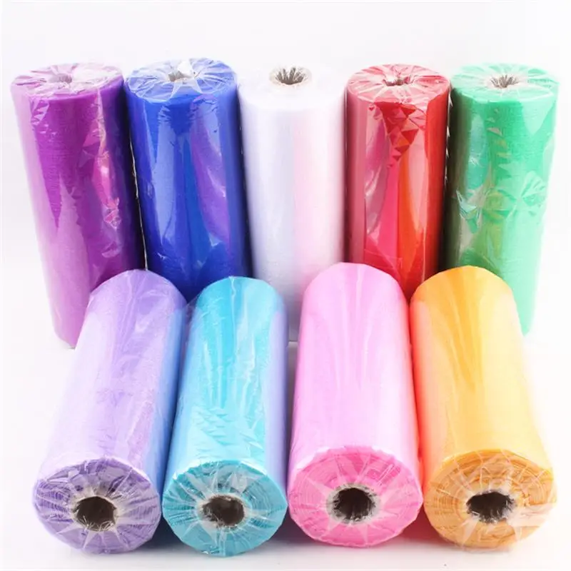 Organza Fabric Roll 1 Meter x 40cm Wide Folded Wedding gifts bows table runner 
