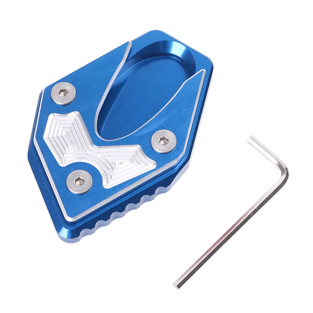 For Suzuki GSX250R GSX-R 250 Kickstand Foot Side Stand Extension Pad Enlarge Support Plate 2017-2018 CNC Motorbike Accessories
