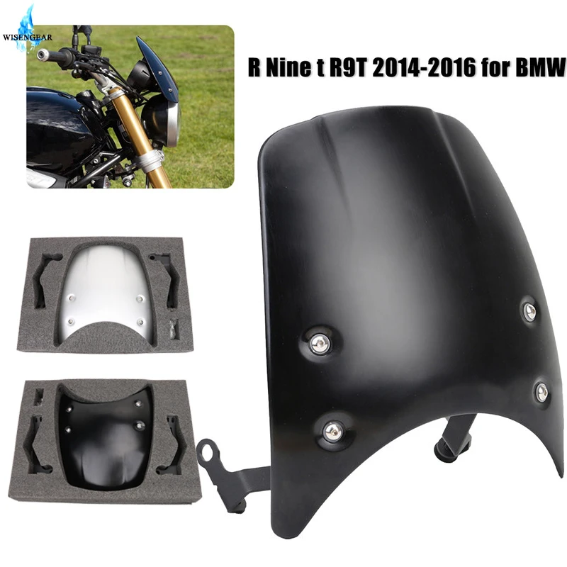 Алюминиевая ветровая защита ветрового стекла для BMW R Nine T R9T 2014 2015 2016 2017 NINET