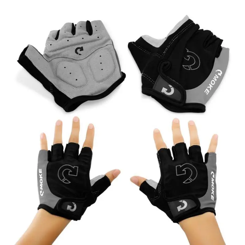 

3 Colors Outdoor Cycling Half Finger Glove Men Women Sports Anti Slip Gel Pad Motorcycle Road Bike Gloves Bicycle Gloves S-XL