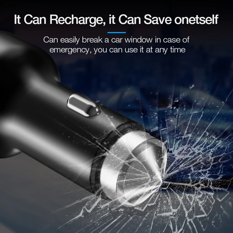 Coolreall 5 V 3.1A شاشة LED رقمية المزدوج USB سيارة شاحن آيفون سامسونج اللوحي محول السفر شحن سريع لل Xiaomi