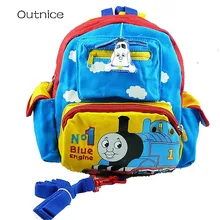 Thomas et Amis Train École Maternelle Sacs Anime Enfant Sac À Dos Anti-perdu Bookbag Enfants Bébé Bras Sac pour les Filles et Garçons