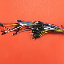 65 шт Новые бесsolderless гибкие макетные перемычки кабели