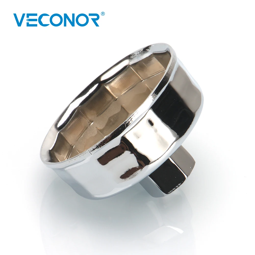 Vkonor 1/" квадратный Dr. steel 84 мм ключ для масляного фильтра колпачок инструмент для жилья для удаления 14 флейт универсальный для MERCEDES-BENZ
