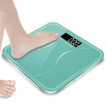 

2017 New Arrival Bathroom Body Scales Glass Smart Household Electronic Digital Floor Weight Balance Bariatric LCD Display