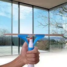 Magic Spray Type Cleaning Brush Multifunctional Convenient Glass Cleaner Brushes For Washing The Windows Of Car Color Random