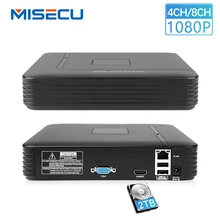 MISECU New 4Ch 8Ch Mini NVR Full HD real P2P Standalone font b CCTV b font