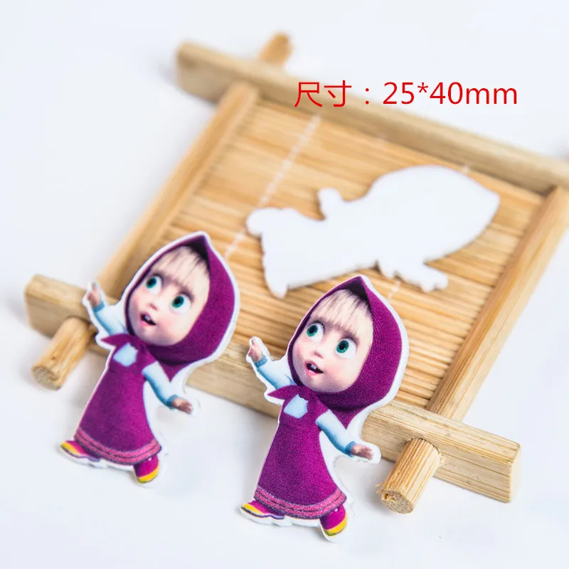 

10 pcs/lot cartoon flat back planar resin DIY resin cabochons accessories for diy mobile phone case headband hair bow