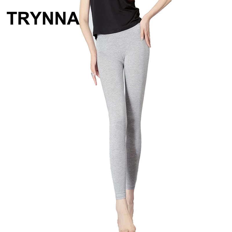 TRYNNA 9 Color Women Modal Cotton Legging Girls Teenager Legging Young Girls Leggingin Leggings