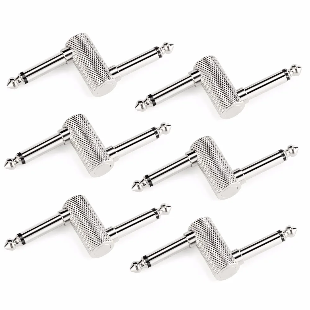 Donner Pedal Coupler SZ Type Guitar Effect Connector 1/4 inch 3 Pack 