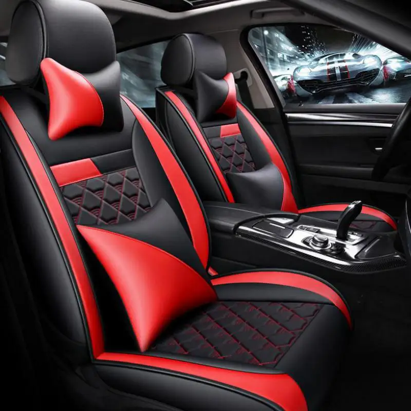 

KKYSYELVA 3D all-inclusive car seat high-grade leather material four seasons universal applicable market 99% models