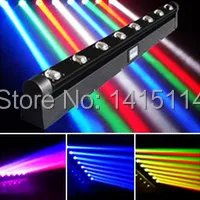 2 шт./лот 8 шт.* 10 Вт 4 в 1 RGBW диодный Луч moving головной свет 8 головок светодиодный лучевой светильник