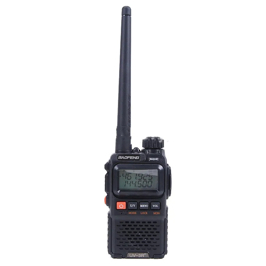 2 шт. радиостанция для ветчины 99ch vhf 136-174mhz uhf 400-470mhz walkie talkie двухдиапазонный радиоприемопередатчик vox для baofeng UV-3R plus