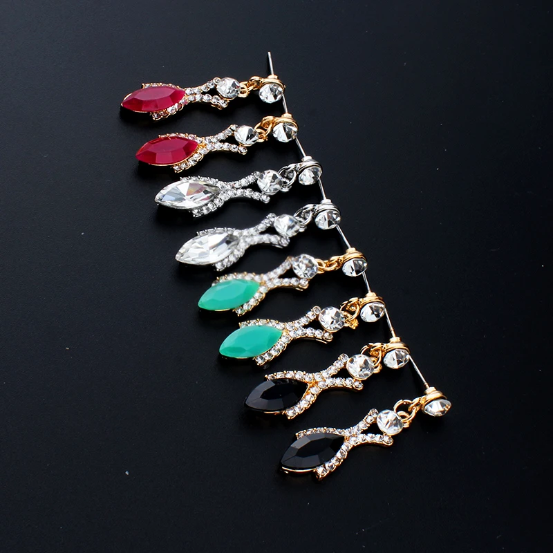 Jiayijiaduo ожерелье серьги Ювелирные наборы для женщин платья Ювелирные аксессуары 4 цвета подарки дропшиппинг Bijoux Pour Femme