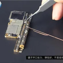 Промышленные специальные пинцеты антистатические для солнечного света ST-14X 0,01 мм летная линия профессиональное обслуживание Пинцет из нержавеющей стали