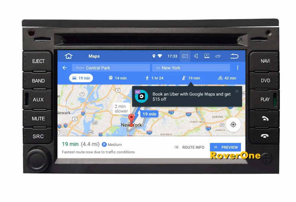 Cheap RoverOne Android 8.0 Car Multimedia Player For Citroen C2 C3 Radio Stereo DVD GPS Navigation Bluetooth Media Music PhoneLink 11