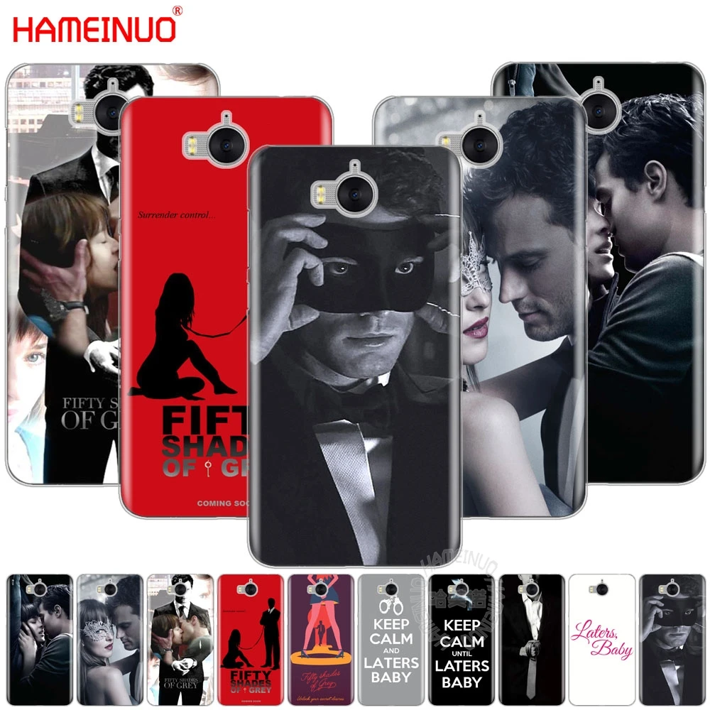HAMEINUO 50 оттенков серого латера детский сотовый телефон чехол для huawei honor 3C 4X 4C 5C 5X 6 7