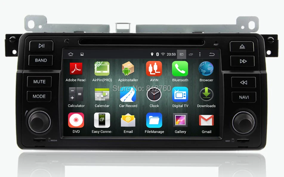 Top Octa Core Android 8.1 Car DVD GPS For BMW 3 series E46 M3 With HD 1024*600 Capacitive screen WIFI 3G GPS Bluetooth Radio RDS 1