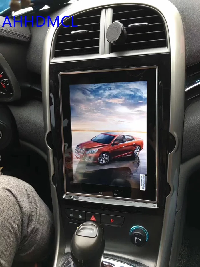 Автомобильный мультимедийный плеер PC PAD Tesla стиль мультимедийный плеер Android 7,1 gps для Malibu 8-го поколения 2013
