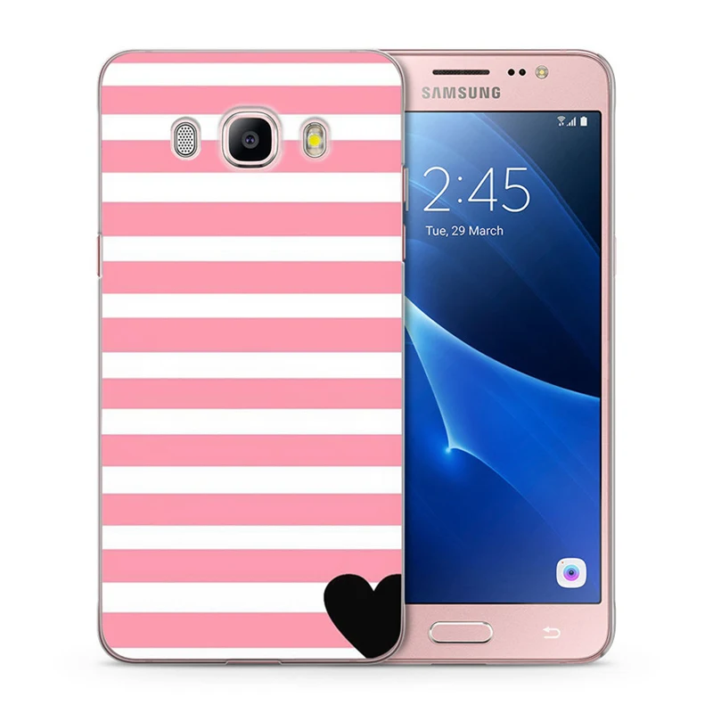 Мягкий чехол для телефона Samsung Galaxy J1 J3 J5 J7 J2 prime J120 J330 J530F с цветочным принтом и
