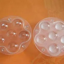 WJ-73-6* 1 высокое качество светодиодная оптическая линза, 73 мм диаметр, 6 in1, 60 градусов, pmma-материалы, поверхности шарика и прозрачный