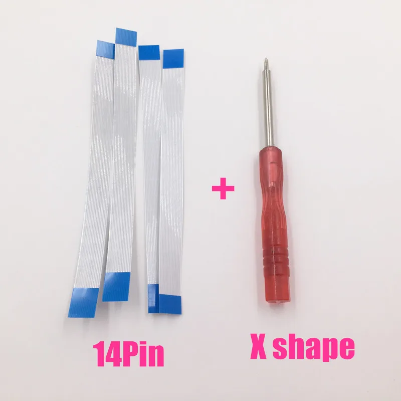 [4PC/ LOT] 14Pin Charging Board Flex Cable Replacement for Play Station 4 PS4 controller dualshock Repair Part | Электроника
