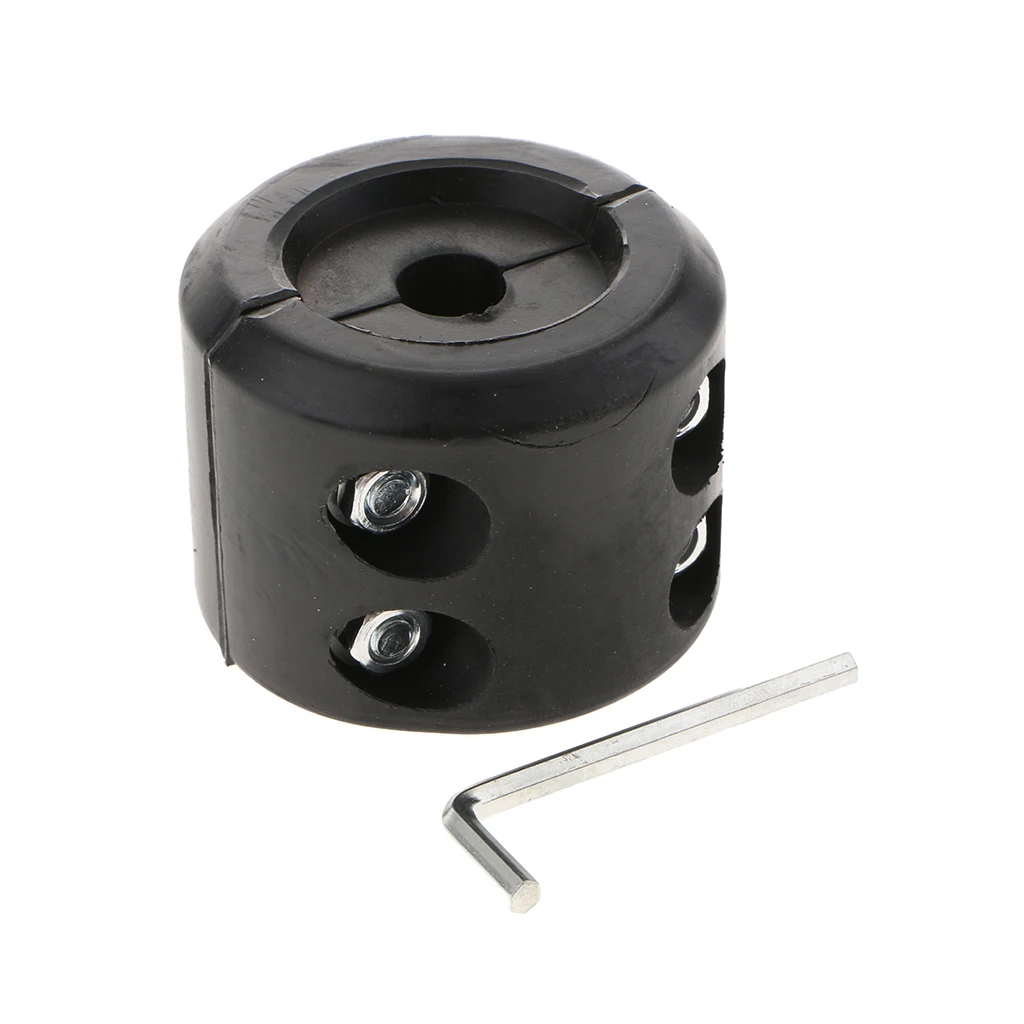 for Jeep ATV UTV Winch Cable Hook Mount Stop Stopper Rubber Cushion Black Winch Line Saver Stopper