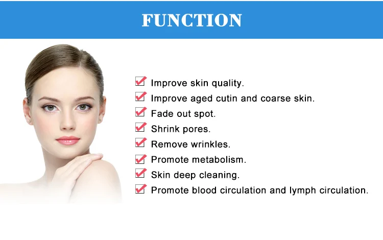 Portable super crystal    skin care  diamond microdermabrasion   Facial  peeling  Beauty  Tools