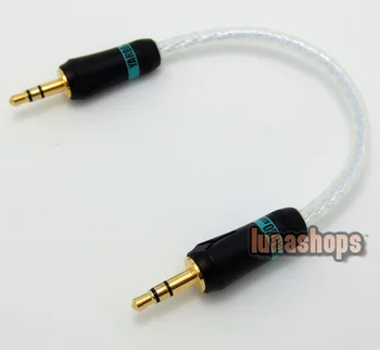 

LN003270 18cm BADE Silver 3.5mm Male To Male Audio Cable Adapter For Amplifier Decoder DAC