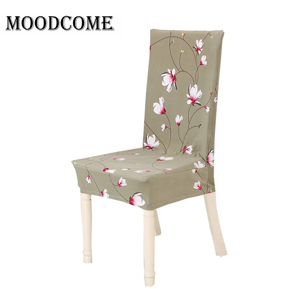 Синий Эластичный Чехол для стула Прямая протектор silla comedor Чехол для стула спандекс эластичный Чехол для стула