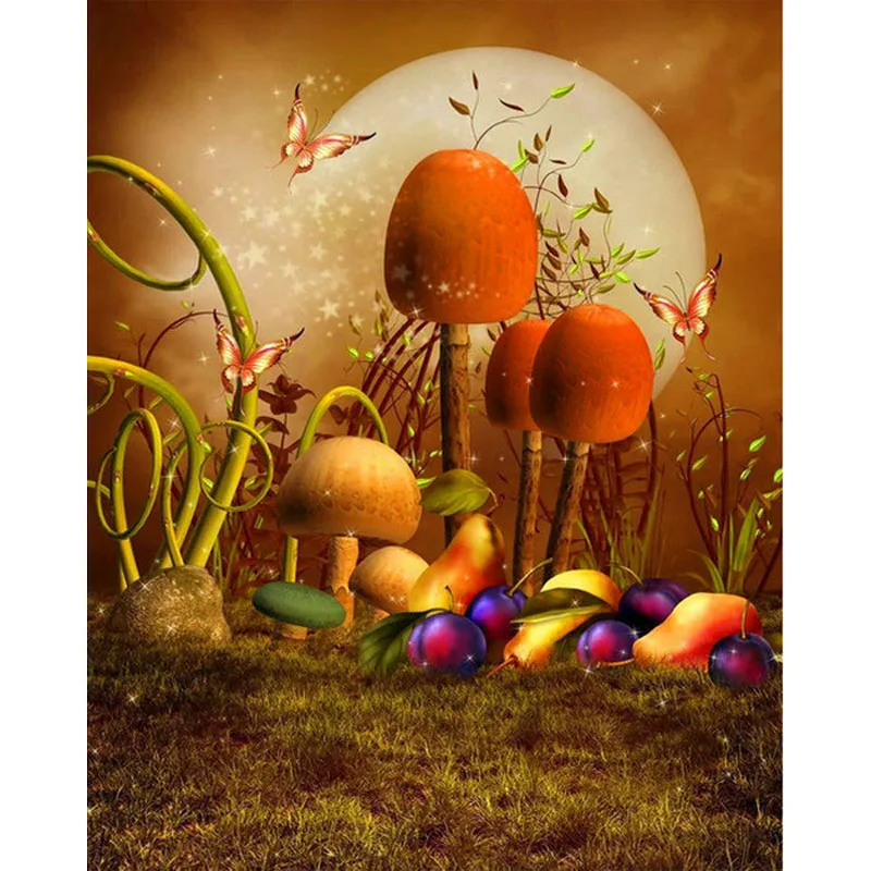 Aliexpress.com : Buy YIKEE diamond painting Mushroom,diamond mosaic