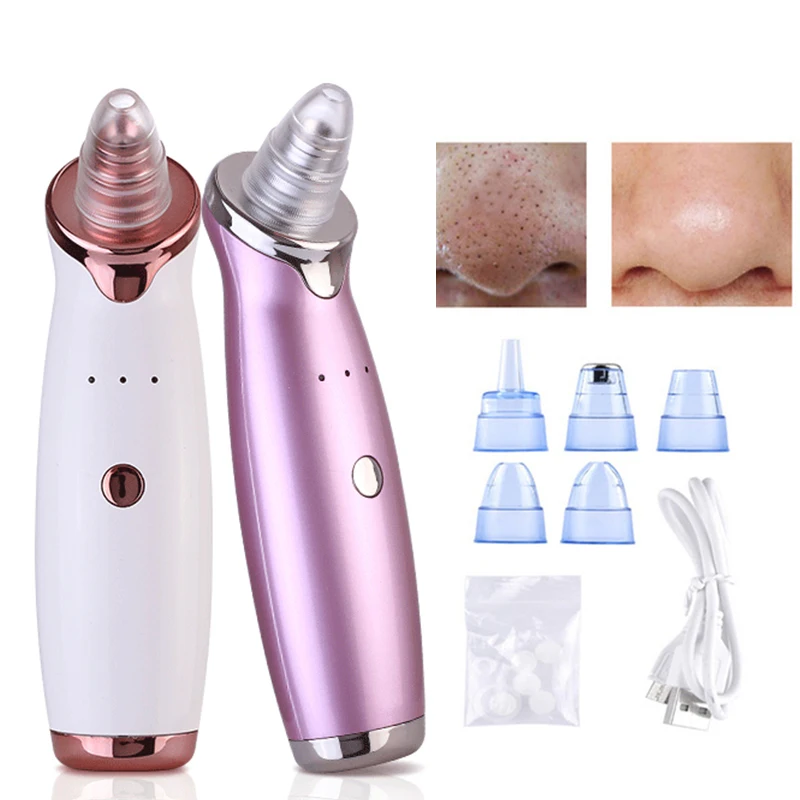 

Comedo Vacuum Blackhead Remover Suction Acne Peeling Pores Face Cleanser Facial Skin Care Diamond Dermabrasion Beauty Machine