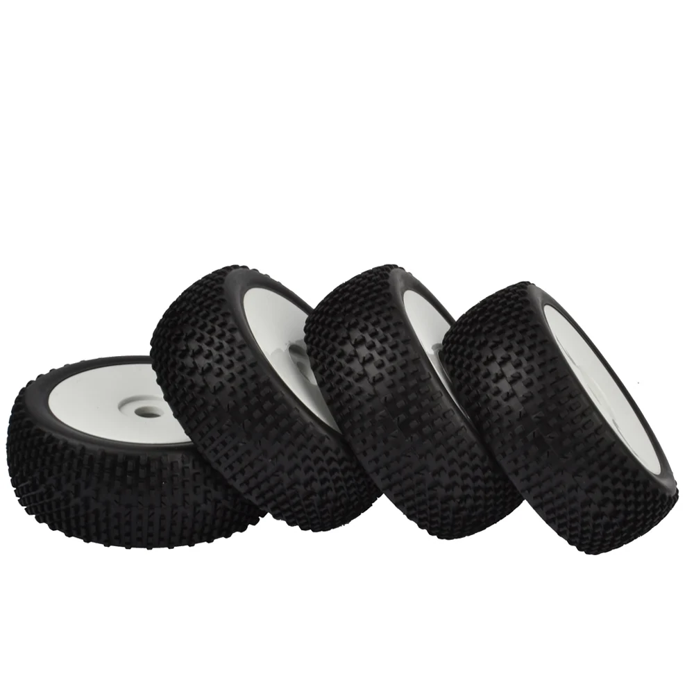 

1/8 Off-Road Car Buggy 17mm Hub Wheel Rim & Tires set 4pcs
